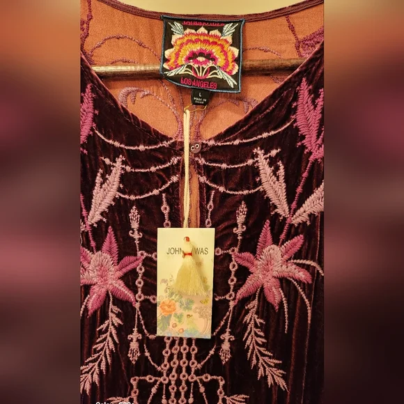 Sundance Catalog Johnny Was Palmira Dress NWT - Picture 4 of 9